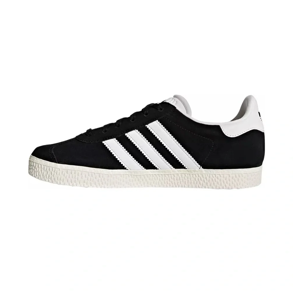 Kid’s Adidas OG Gazelle Grade School Sneaker Size 1 in Black and White